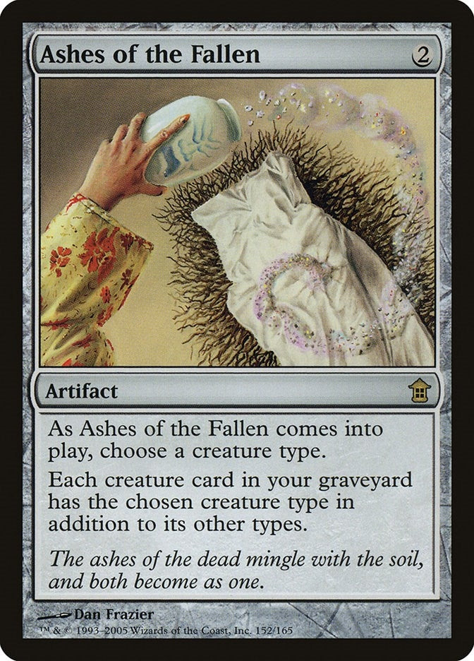 Image for Ashes of the Fallen (Saviors of Kamigawa) (152) - Magic: The Gathering