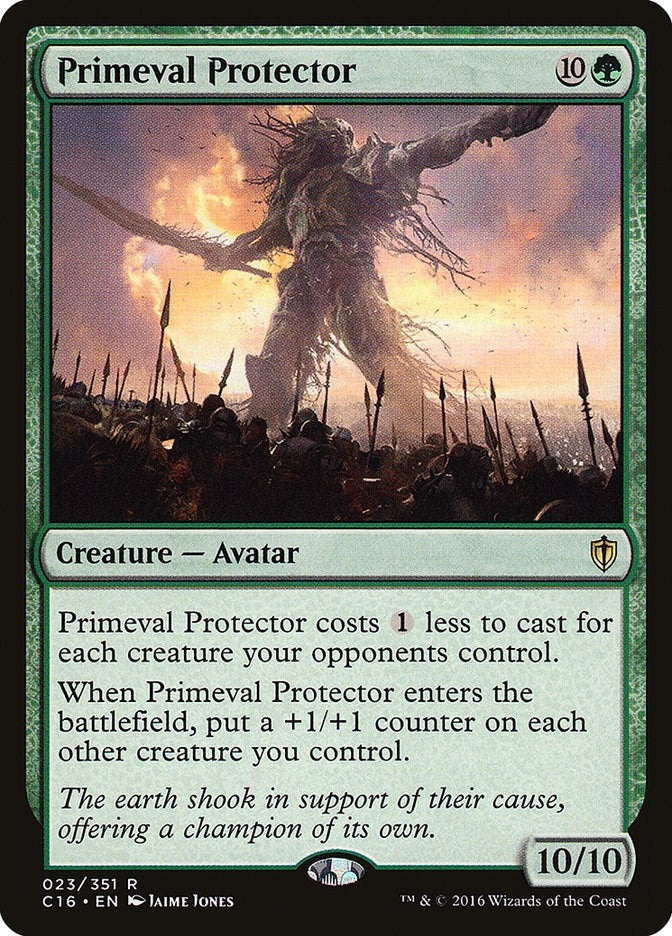 Image for Primeval Protector (Commander 2016) (23) - Magic: The Gathering