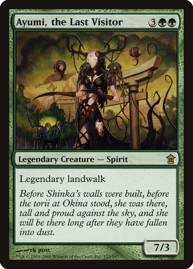 Image for Ayumi, the Last Visitor (Saviors of Kamigawa) (122) - Magic: The Gathering