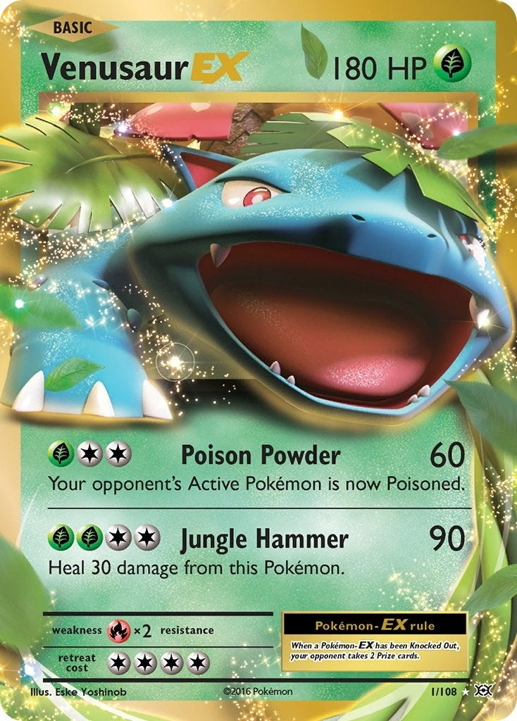 Image for Venusaur EX (XY - Evolutions) (1/108) - Pokemon