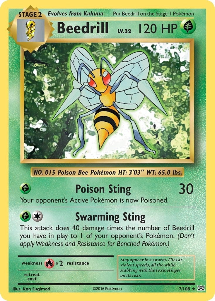 Image for Beedrill (XY - Evolutions) (7/108) - Pokemon