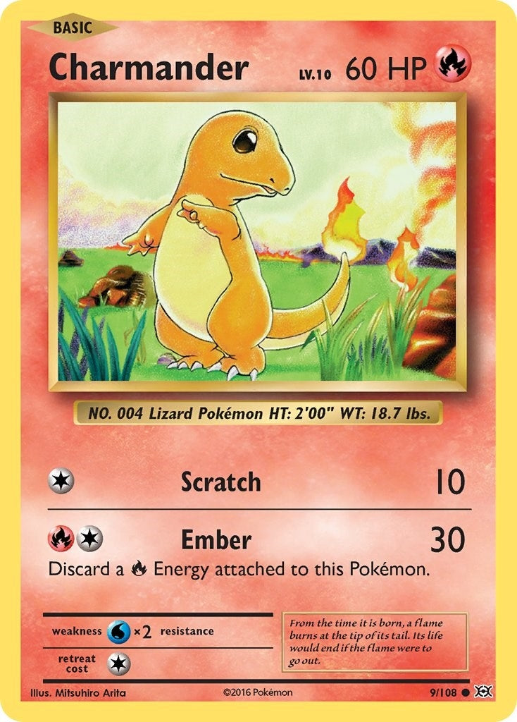 Image for Charmander (XY - Evolutions) (9/108) - Pokemon