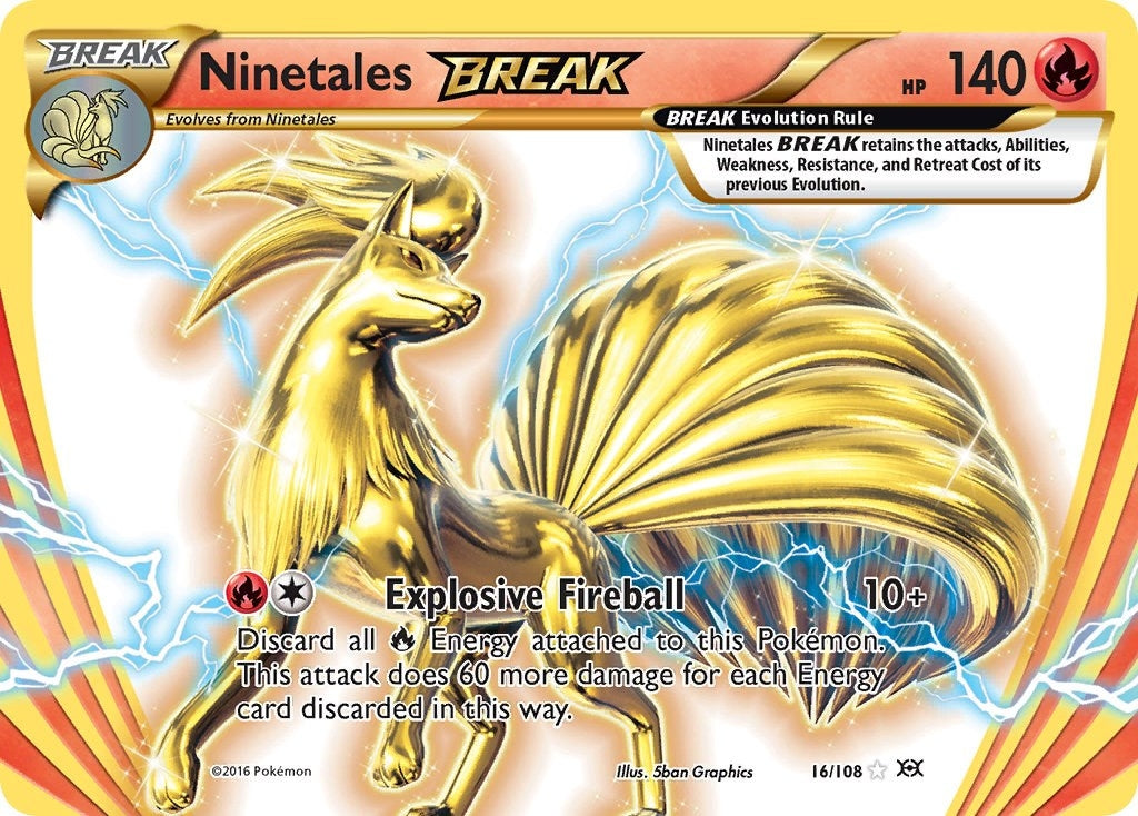 Image for Ninetales BREAK (XY - Evolutions) (16/108) - Pokemon