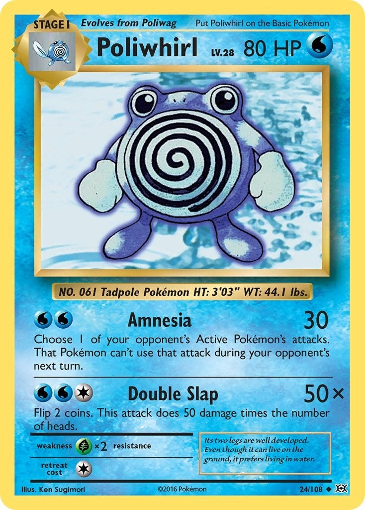 Image for Poliwhirl (XY - Evolutions) (24/108) - Pokemon