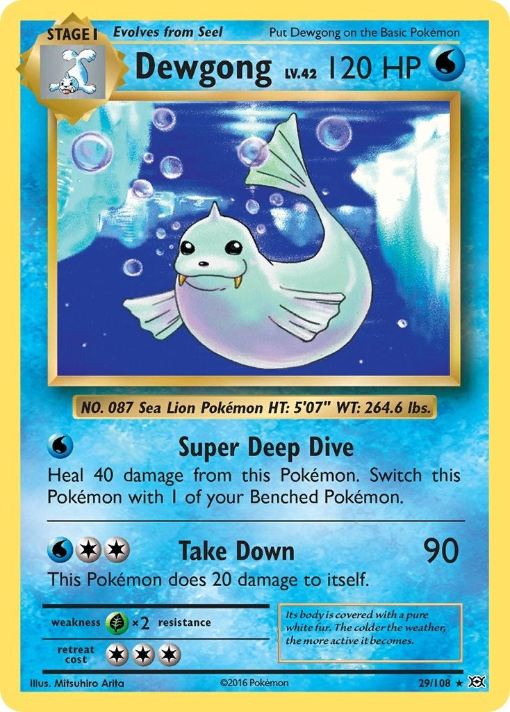 Image for Dewgong (XY - Evolutions) (29/108) - Pokemon