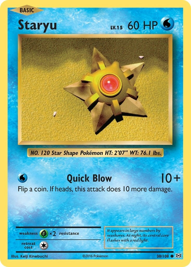 Image for Staryu (XY - Evolutions) (30/108) - Pokemon