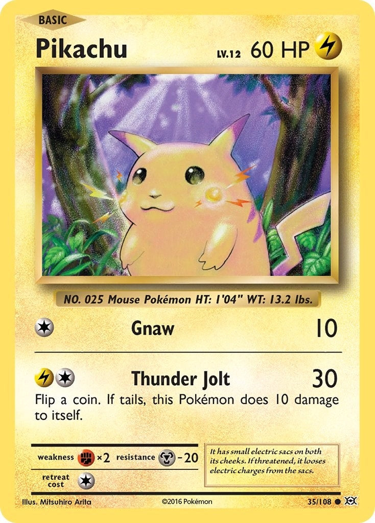 Image for Pikachu (XY - Evolutions) (35/108) - Pokemon