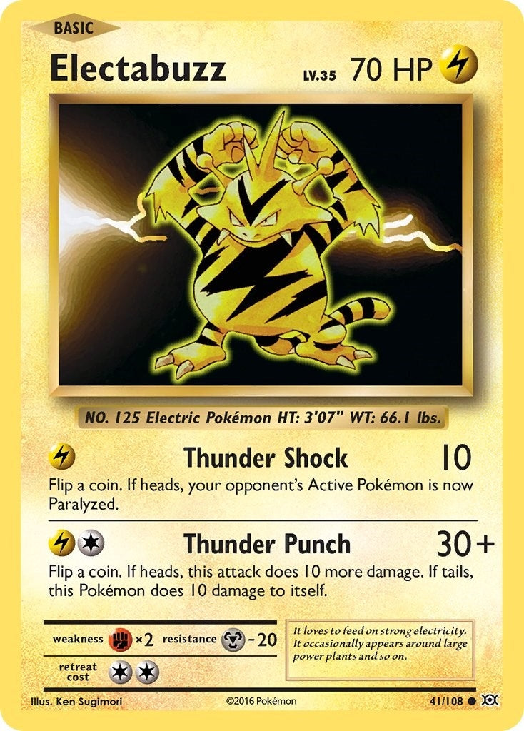 Image for Electabuzz (XY - Evolutions) (41/108) - Pokemon