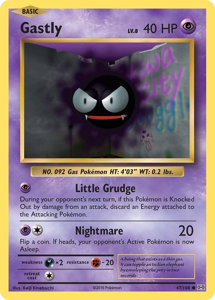 Image for Gastly (XY - Evolutions) (47/108) - Pokemon