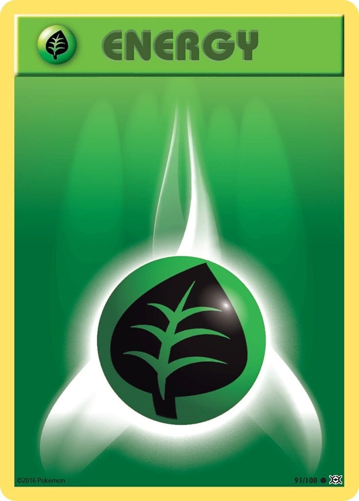 Image for Grass Energy (XY - Evolutions) (91/108) - Pokemon