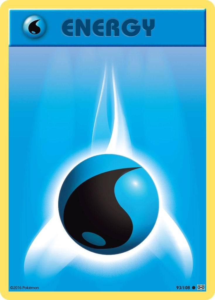 Image for Water Energy (XY - Evolutions) (93/108) - Pokemon