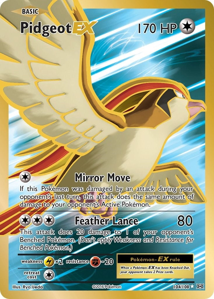 Image for Pidgeot EX (Full Art) (XY - Evolutions) (104/108) - Pokemon