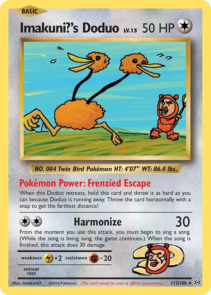 Image for Imakuni?'s Doduo (XY - Evolutions) (112/108) - Pokemon