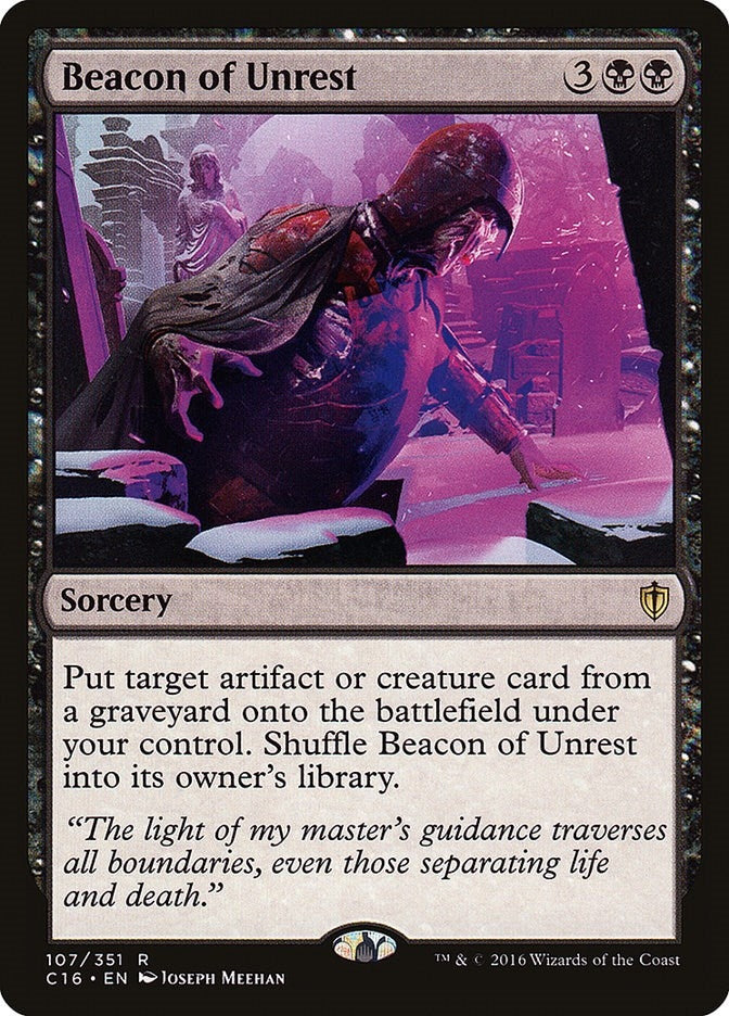 Image for Beacon of Unrest (Commander 2016) (107) - Magic: The Gathering