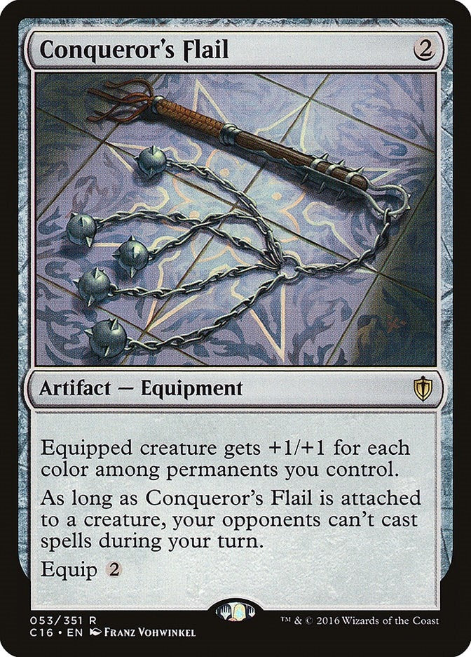 Image for Conqueror's Flail (Commander 2016) (53) - Magic: The Gathering