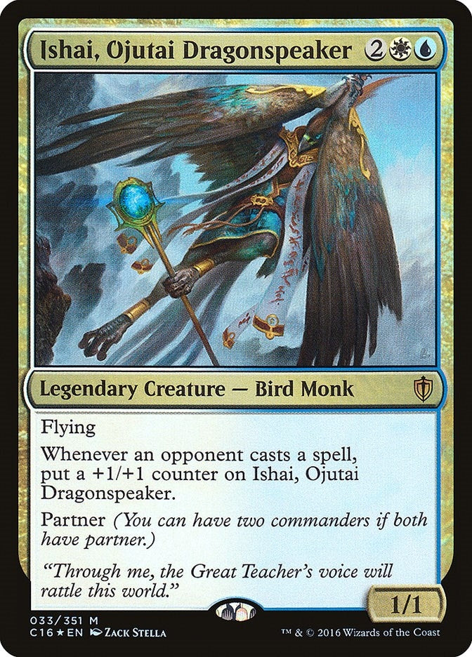 Image for Ishai, Ojutai Dragonspeaker (Commander 2016) (33) - Magic: The Gathering