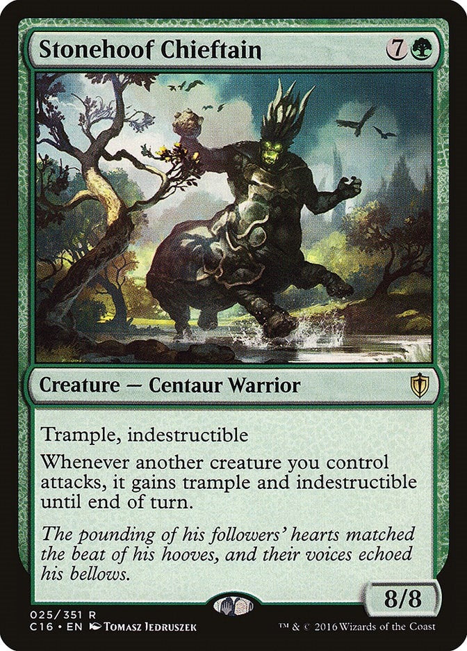 Image for Stonehoof Chieftain (Commander 2016) (25) - Magic: The Gathering