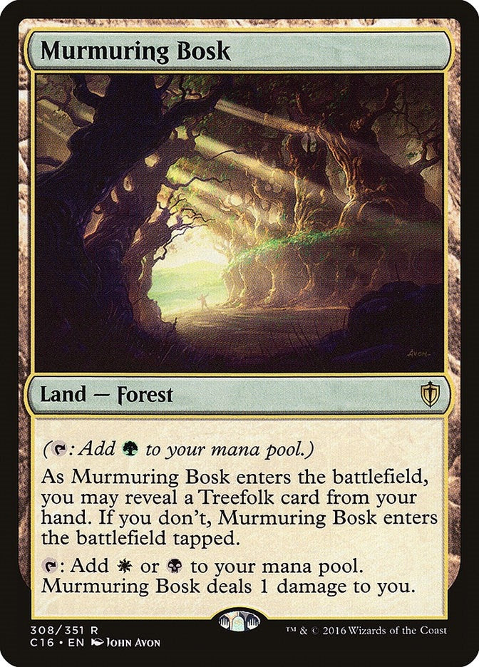 Image for Murmuring Bosk (Commander 2016) (308) - Magic: The Gathering