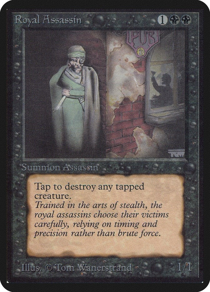 Image for Royal Assassin (Alpha Edition) - Magic: The Gathering