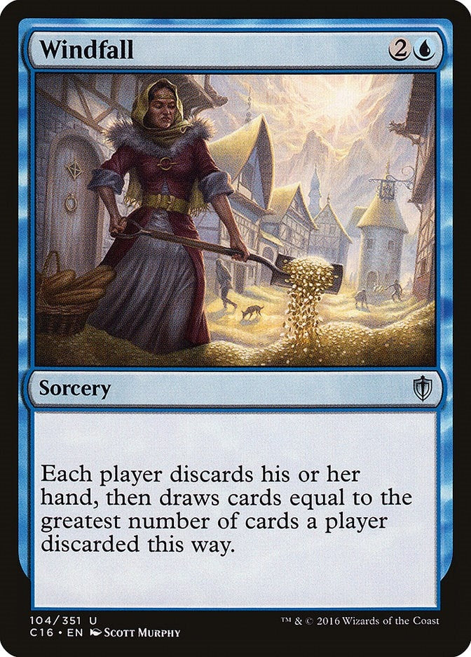 Image for Windfall (Commander 2016) (104) - Magic: The Gathering
