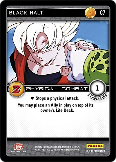 Image for Black Halt (Panini: Awakening) (C7) - Dragon Ball Z TCG