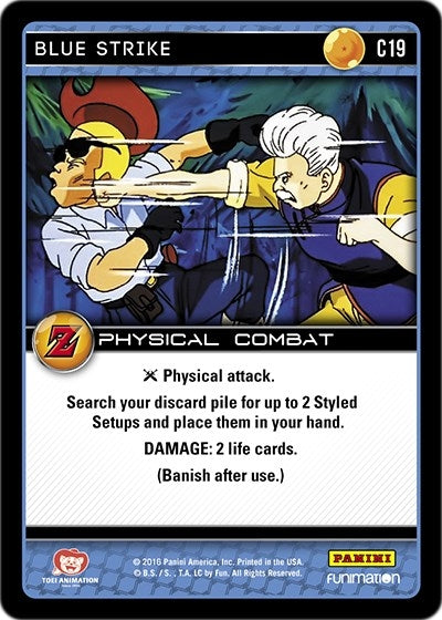 Image for Blue Strike (Panini: Awakening) (C19) - Dragon Ball Z TCG