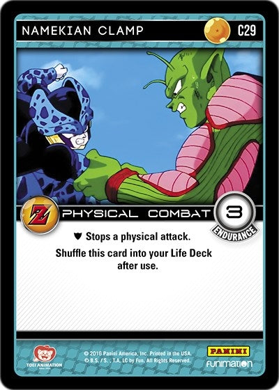 Image for Namekian Clamp (Panini: Awakening) (C29) - Dragon Ball Z TCG