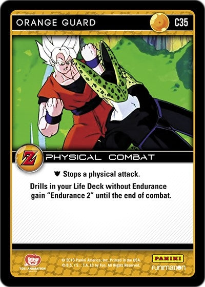 Image for Orange Guard (Panini: Awakening) (C35) - Dragon Ball Z TCG