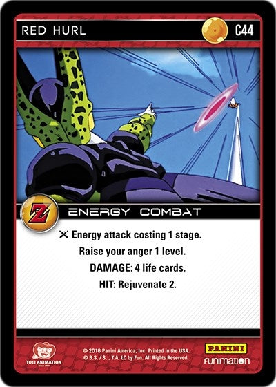 Image for Red Hurl (Panini: Awakening) (C44) - Dragon Ball Z TCG