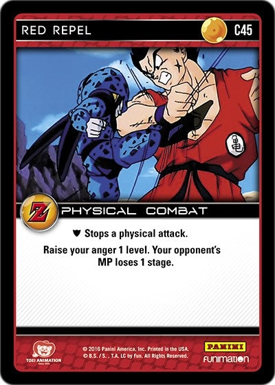Image for Red Repel (Panini: Awakening) (C45) - Dragon Ball Z TCG