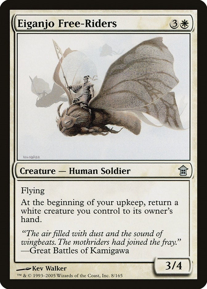 Image for Eiganjo Free-Riders (Saviors of Kamigawa) (8) - Magic: The Gathering