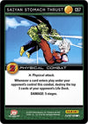 Image for Saiyan Stomach Thrust (Panini: Awakening) (C57) - Dragon Ball Z TCG