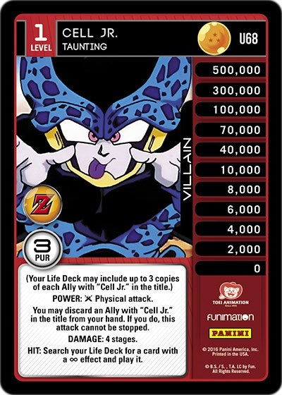 Image for Cell Jr. - Taunting (Panini: Awakening) (U68) - Dragon Ball Z TCG