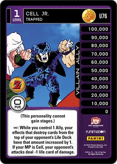 Image for Cell Jr. - Trapped (Panini: Awakening) (U76) - Dragon Ball Z TCG