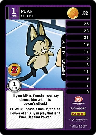 Image for Puar - Cheerful (Panini: Awakening) (U82) - Dragon Ball Z TCG