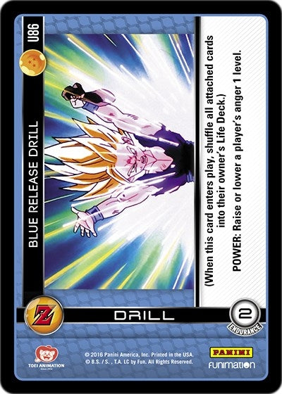 Image for Blue Release Drill (Panini: Awakening) (U86) - Dragon Ball Z TCG