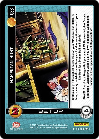 Image for Namekian Hunt (Panini: Awakening) (U88) - Dragon Ball Z TCG
