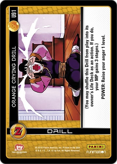 Image for Orange Crying Drill (Panini: Awakening) (U91) - Dragon Ball Z TCG