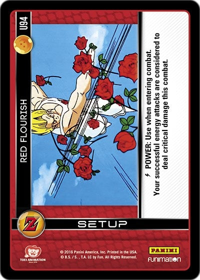 Image for Red Flourish (Panini: Awakening) (U94) - Dragon Ball Z TCG