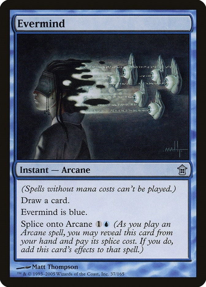 Image for Evermind (Saviors of Kamigawa) (37) - Magic: The Gathering