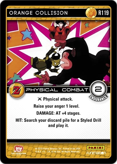 Image for Orange Collision (Panini: Awakening) (R119) - Dragon Ball Z TCG
