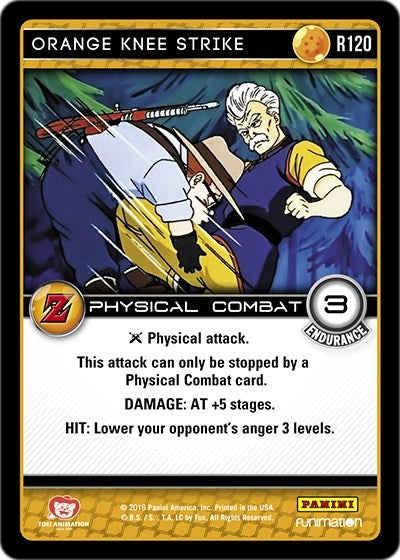 Image for Orange Knee Strike (Panini: Awakening) (R120) - Dragon Ball Z TCG