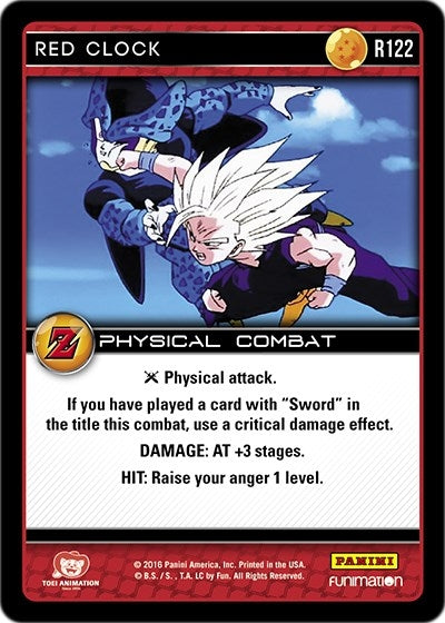 Image for Red Clock (Panini: Awakening) (R122) - Dragon Ball Z TCG