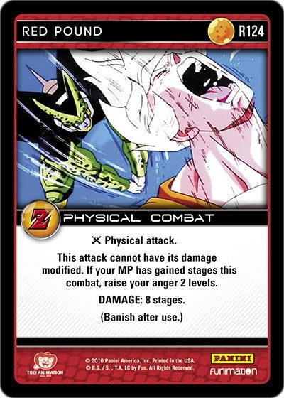 Image for Red Pound (Panini: Awakening) (R124) - Dragon Ball Z TCG