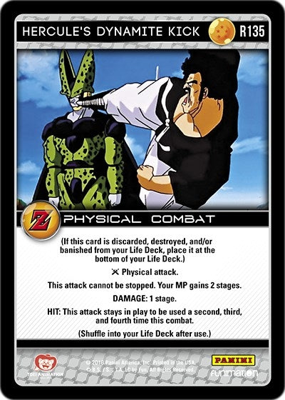 Image for Hercule's Dynamite Kick (Panini: Awakening) (R135) - Dragon Ball Z TCG