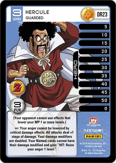 Image for Hercule - Guarded (Panini: Awakening) (DR23) - Dragon Ball Z TCG