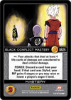 Image for Black Conflict Mastery (Panini: Awakening) (DR25) - Dragon Ball Z TCG