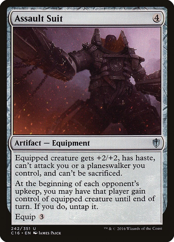 Image for Assault Suit (Commander 2016) (242) - Magic: The Gathering
