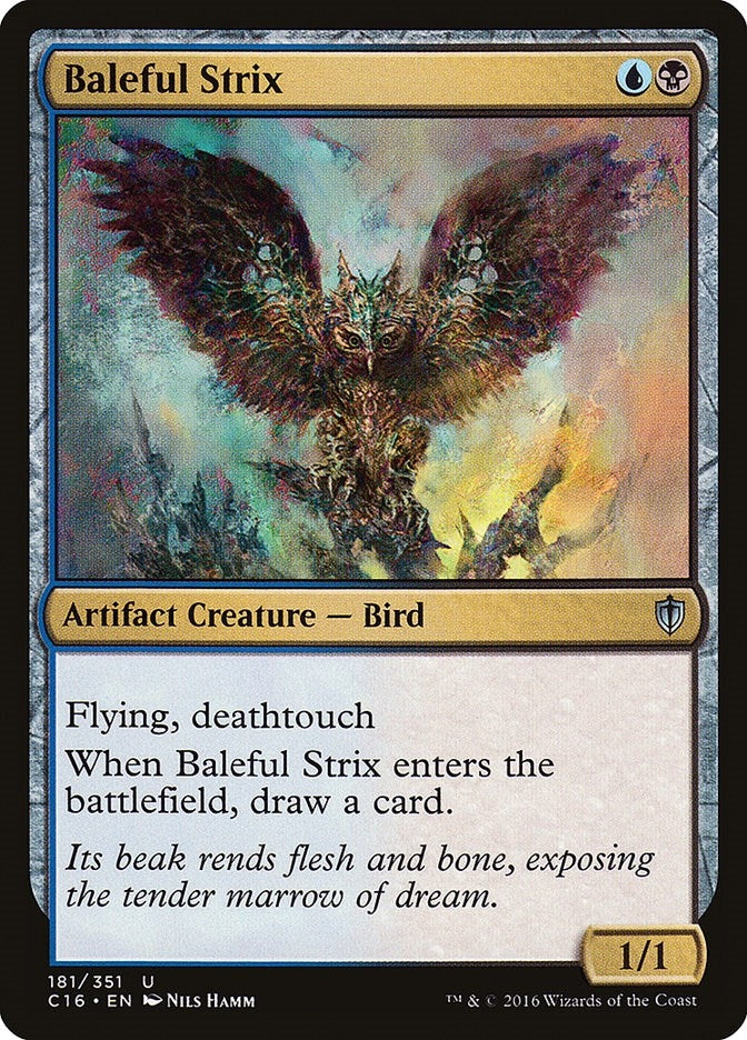 Image for Baleful Strix (Commander 2016) (181) - Magic: The Gathering