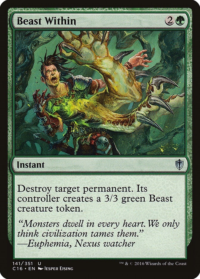 Image for Beast Within (Commander 2016) (141) - Magic: The Gathering